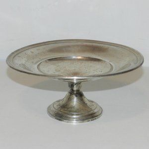 Vintage Newport Sterling Silver Weighted Candy Dish 391 grams # 16338 Very Rare!